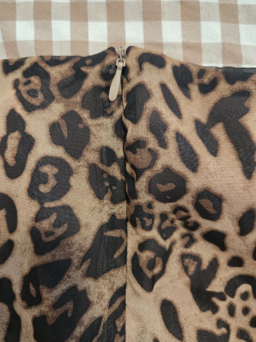Princess Polly leopard print ruffle mini skirt, brown & black, size 10, new - Picture 5 of 8